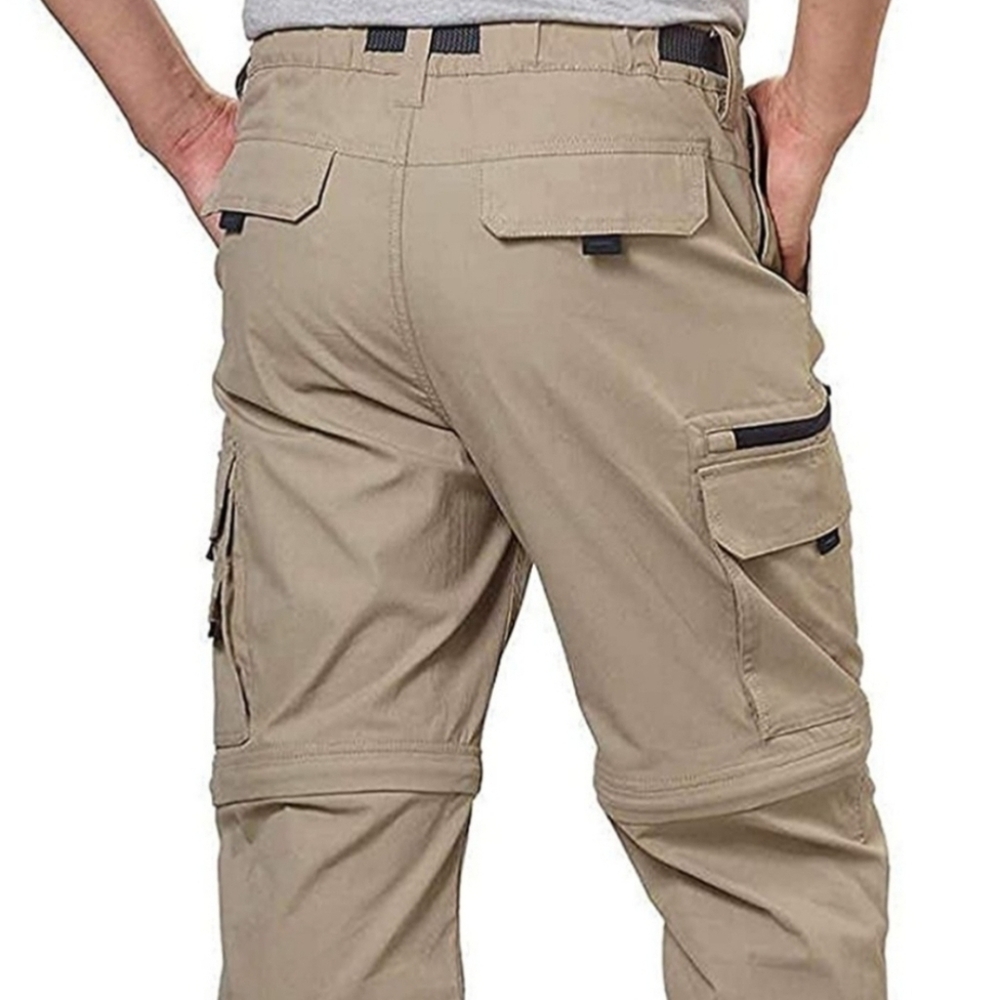 New BC Clothing Convertible Cargo Stretch Converts Shorts Elastic Waist XXL 32L - Picture 3 of 9